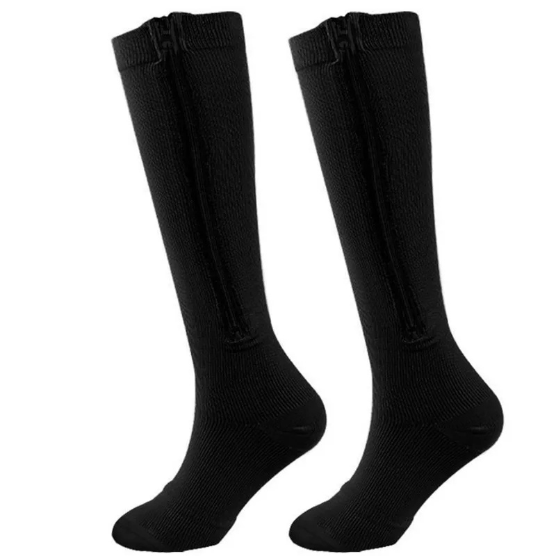 Zipper Support Socks