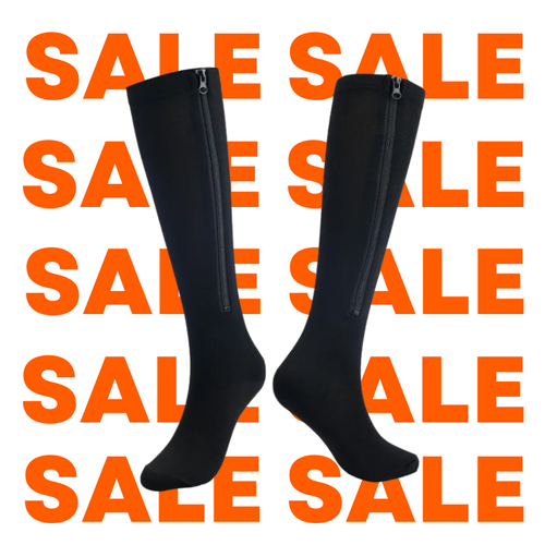 Zipper Support Socks