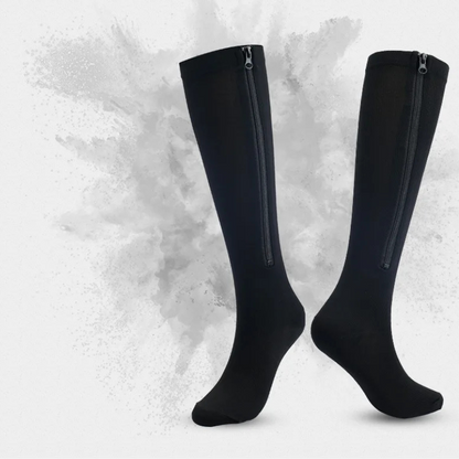 Zipper Support Socks