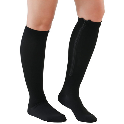 Zipper Support Socks