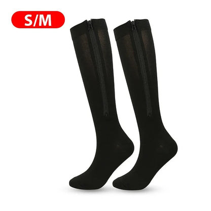 Zipper Support Socks